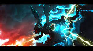 In the shadow of zekrom! Zekrom Pokemon Zerochan Anime Image Board