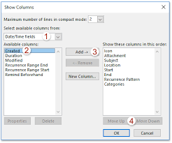 How To Find Out Creation Dates Of Meetings Appointments In Outlook