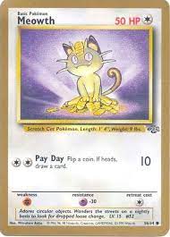 In addition, it was one of the pokémon to get an alolan form variant of. Meowth Gold Bordered Promo Miscellaneous Cards Products Pokemon Tcgplayer Com