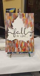 33 Ideas Painting Brush Drawing Canvases Fall Canvas Painting Painting Canvas Painting Diy