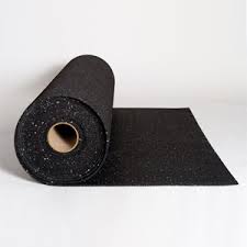 Premium rubber flooring rolls floor mats 3.6'x10.2' exercise & gym high density. Plastic Floor Protection