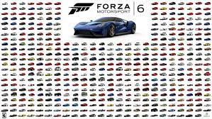 Heres Every Car You Can Drive In Forza 6 Forza Motorsport Forza Motorsport 6 Motorsport