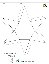 This is a simple trick art optical illusion for kids and adults of all ages. 3d Geometric Shapes Nets