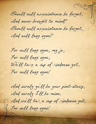 The Road To Here For Auld Lang Syne Auld Lang Syne Lyrics Auld Lang Syne Auld