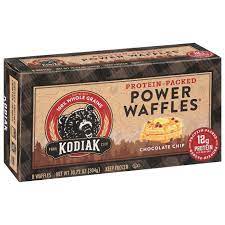 Kodiak Chocolate Chip Power Waffles Shop Meals Sides At H E B