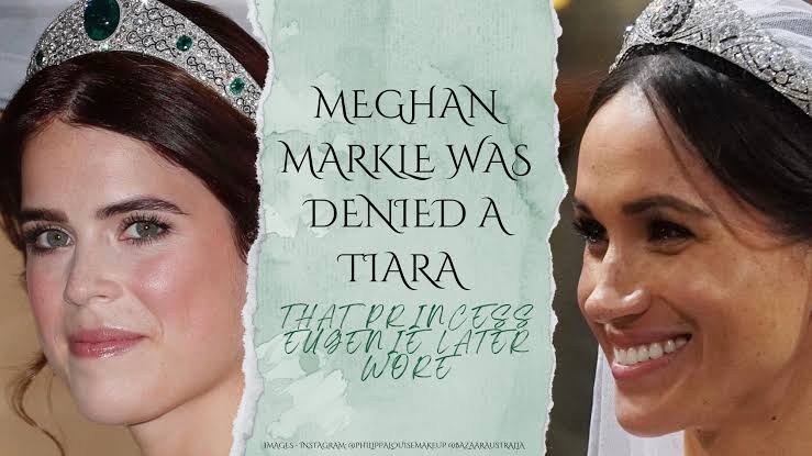 Meghan Markle was denied a tiara that Princess Eugenie later wore – VISIT