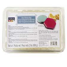 The finished soap performs like cold processed soap. Artminds Soap Making Clear Glycerin Soap