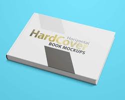 Landscape Hardcover Book Mock Ups On Vectogravic Design Book Cover Mockup Book Cover Design Hardcover Book