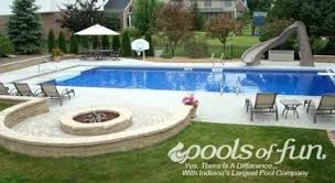 Backyard Fire Pit Ideas Pool 50 Ideas Backyard Fire Inground Pool Landscaping Backyard Pool Landscaping