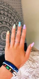 There are so many colors and so many designs to try! Pretty In Pastel Nail Colors Designs To Try This Season Fab Wedding Dress Nail Art Designs Hair Colors Cakes
