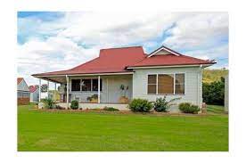 Red roof house colour schemes. Exterior Paint Colours For Aussie Farm House