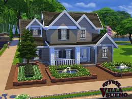 American Family House For 7 Persons Found In Tsr Category Sims 4 Residential Lots Sims House Sims House Design Sims House Plans