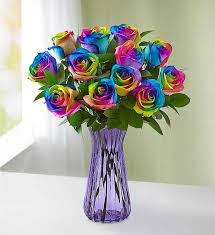 Check spelling or type a new query. Kaleidoscope Roses 12 24 Stems Purple Vase Flower Delivery 800 Flowers