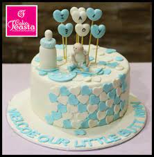 Baby Shower Boy Cake Custom Cakes In Lahore
