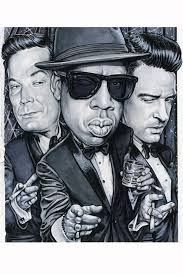 M The New Frat Pack Illustrations Posters Street Art Music Art
