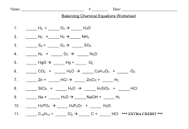 Always use the upper case for the first character in the element name and the lower case for the second character. Homework Help Balancing Equations Balancing Equations Homework Help