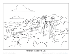 This is a great coloring page for children learning the story of abraham and god's provision for us. Abraham Coloring Pages Printable Bible Sheets For Kids