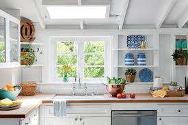 A Nautical California Beach Cottage Cottage Style Decorating Renovating And Entertaining Ideas For Indoors And Out Beach Cottage Kitchens Cottage Kitchen Design Beach House Kitchens