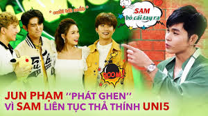 Jun phạm hiện đang là một ca sĩ được nhiều người yêu mến nhờ vẻ ngoài điển trai, hát hay, diễn xuất giỏi và vui tính, thân thiện. Jun Pháº¡m Phat Ghen Vi Sam Lien Tá»¥c Tháº£ Thinh Cac Trai Ä'áº¹p Uni5 Táº¡i Goc Báº¿p Thong Minh Youtube