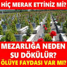 Arkadaşım bunun i̇nançla alakası yok mezarlıklar çöker cenaze gömülürken bildiğiniz gibi tahta konur bu tahtalar zamanla kırılır çürür yağmurunda etkisiyle mezarlıklar çöker bu çökme toprağın yapısına göre 2 senede sürüyor toprakla. Mezara Niye Su Dokulur