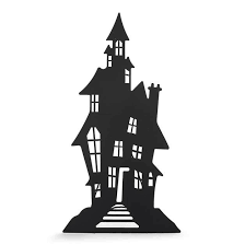 Silhouette Haunted House Halloween Haunted Houses Haunted House Spooky House