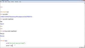 How to get input from the user, files, and display output on the screen, console, or write it into the file. Python Tutorial 29 Taking User Inputs With Sys Stdin Readline Youtube
