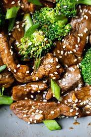 Broccoli Beef Recipe In 2020 Broccoli Beef Healthy Breakfast Recipes Easy Beef Steak Recipes