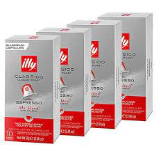 I cafilas stainless steel coffee capsules for illy espresso machine with tamper. Illy Espresso Classico Coffee Classic Roast Medium Roast 40 Count Single Serve Capsules Compatible With Nespresso Original Line System Coffee Machines Buy Online In El Salvador At Elsalvador Desertcart Com Productid 180208663