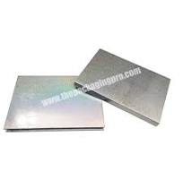 silver foil rainbow shining paper packaging book shape ...