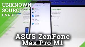 How To Allow Unknown Sources In Asus Zenfone Max Pro M1 Install Unknown Apps Youtube