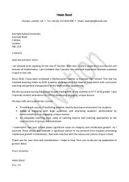 In business letter format, you should always add contact information at the top. 3 Great Teacher Cover Letter Examples Writing Guide Cv Nation