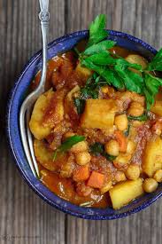 All Star Vegetable Tagine Recipe Simple Vegetable Stew Packed With The Perfect Balance Of Moroccan Flavor Tagine Recipes Moroccan Vegetables Vegetarian Tagine