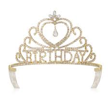 When is the queen 95? Amazon Com Dczerong Queen S Birthday Tiaras Crowns Gold For Women Birthday Pageant Party Prom Tiaras Crowns Beauty