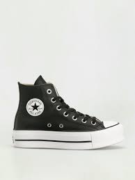 Converse Chuck Taylor All Star Lift Hi Chucks Wmn - black  (black/black/white)