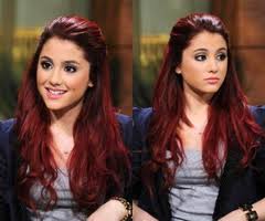 ariana grande red hair deep red hair ariana grande red hair ariana grande hair