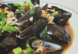Kerang juga mengandung omega 3. Resep Kerang Hijau Buncis Saus Tiram Super Pedas Dan Lezat