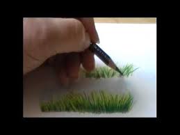 To put it more simply, just draw a lot of thick, chaotic lines. How To Do Grass In Colored Pencil Youtube