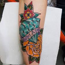 Honesty and integrity to some people with a diamond moon tattoos often symbolize motion and change. 75 Best Diamond Tattoo Designs Meanings Treasure For You 2019