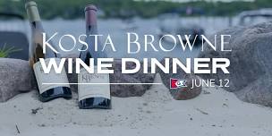 Kosta Browne Wine Dinner