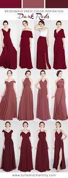 Dark Red Bridesmaid Dresses For Fall Wedding 2019 Wine Bridesmaid Dresses Canyon Rose Pakaian Pengiring Pengantin Gaun Pengiring Pengantin Pakaian Pernikahan