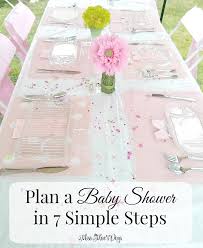 The budget is a determining factor when planning a baby shower. How To Plan A Baby Shower In 7 Simple Steps About A Mom