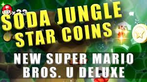 New Super Mario Bros U Soda Jungle All Star Coins Walkthrough Super Mario Bros Super Mario Mario Bros