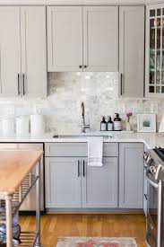 Grey Cabinets Kitchen Remodel Small Home Decor Kitchen Home Kitchens