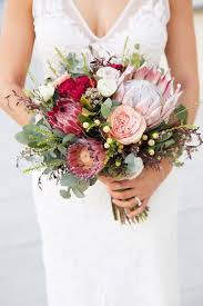 Maybe you would like to learn more about one of these? Rustic Protea And Australian Native Wedding Bouquet In Shades Of Pink Lamont Weddings Protea Wedding Red Bouquet Wedding Rustic Wedding Flowers