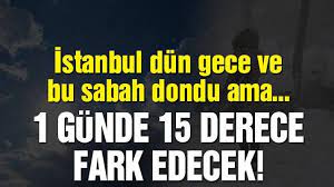 İstanbul ilinin en güncel 15 günlük hava durumu i̇stanbul meteoroloji tahmini bilgisi aşağıda sunulmaktadır. Istanbul Da Hava Sasirtacak 1 Gunde 15 Derece Meteoroloji Den Hava Durumu Tahminleri Son Dakika Haberleri