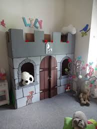 Chateau En Carton Cardboard Castle Chateau En Carton Maison En Carton Deco Enfant