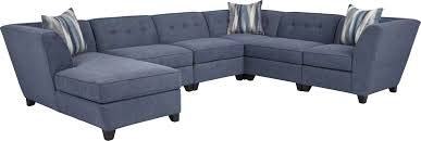 Lafayette Square Blue 6 Pc Sectional Rooms To Go Can This Be Rearranged Furniture Rooms To Go Furniture Living Room Sets