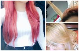 Hair Lightening Bleaching Vs Hair Cream Redhead Mnl