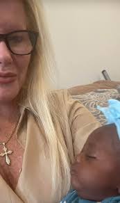 Love visiting our Bundle of Hope babies. Journey is loving her forever mom  and dad. Oh and her wardrobe is totally royalty approved. 💕