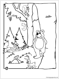 Free forest animals coloring pages with traceable fun facts. Forest Animals 3 Coloring Pages Forest Coloring Pages Coloring Pages For Kids And Adults